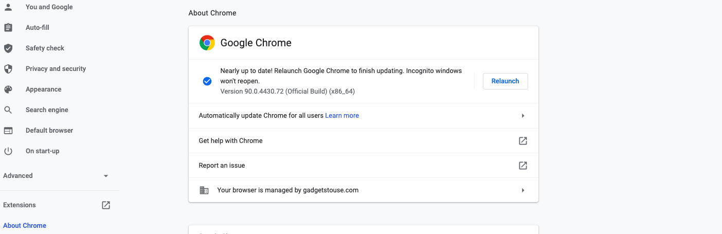 7 maneiras de corrigir o "Ah, não!" do Google Chrome 4 7 maneiras de corrigir o "Ah, não!" do Google Chrome 1