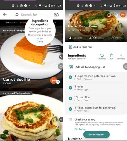 4 aplicativos de culinária gratuitos para Android para se tornar um chef 5