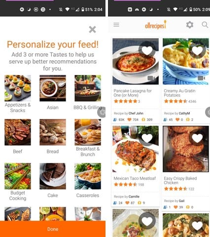 4 aplicativos de culinária gratuitos para Android para se tornar um chef 7