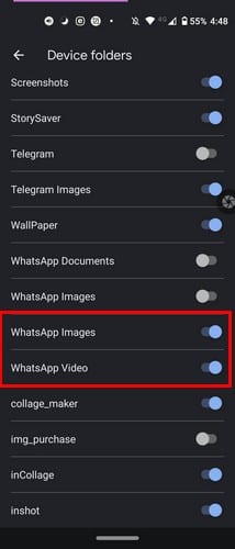 Como enviar fotos do WhatsApp ao ​​Google Fotos automaticamente 5