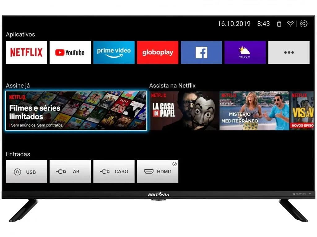 Britânia anuncia novas Smart TVs custando à partir de R$ 1.400 16