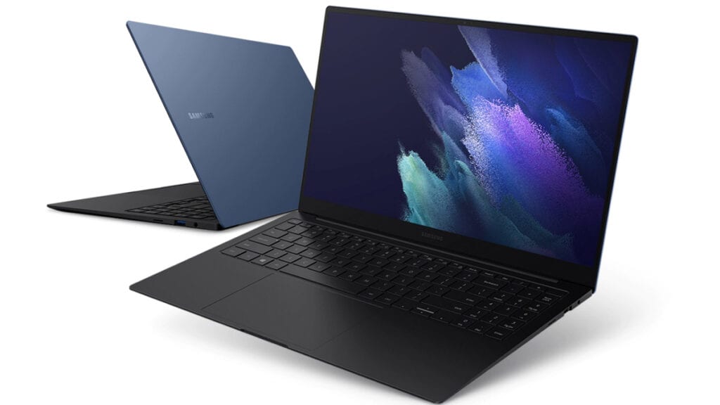 Dois notebooks novos do modelo Galaxy Book Pro