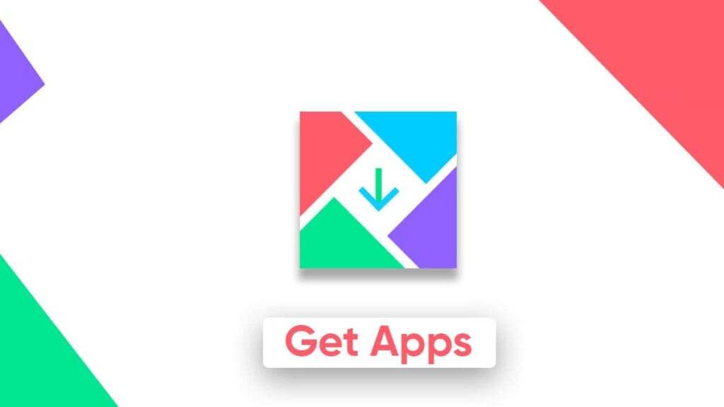 Na imagem vemos o ícone do getapps, aplicativo que vem pre instalado nos celulares com MIUI