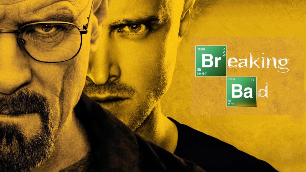 Breaking Bad possui a nota mais alta no IMDB sendo a mais aclamada das séries da Netflix