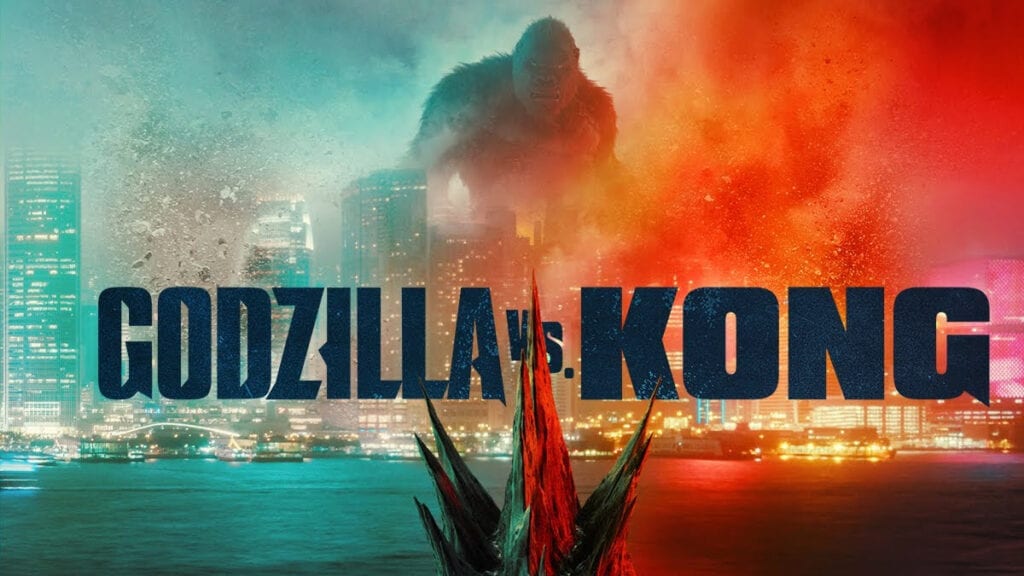 Godzilla vs kong estará no serviço