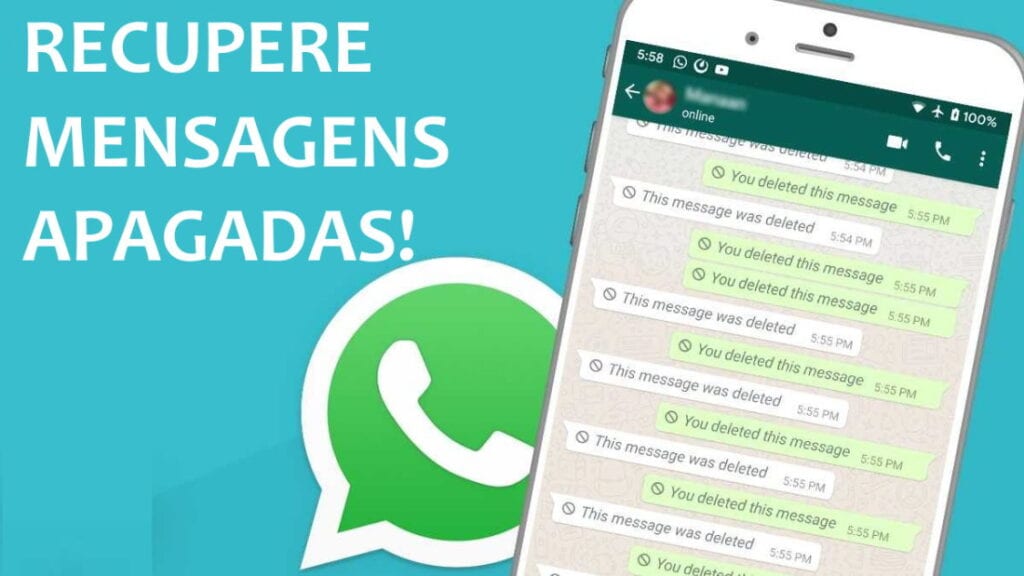 mensagens apagadas whatsapp