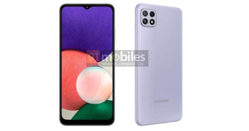 Samsung Galaxy F22 é um Galaxy A22 rebatizado 1