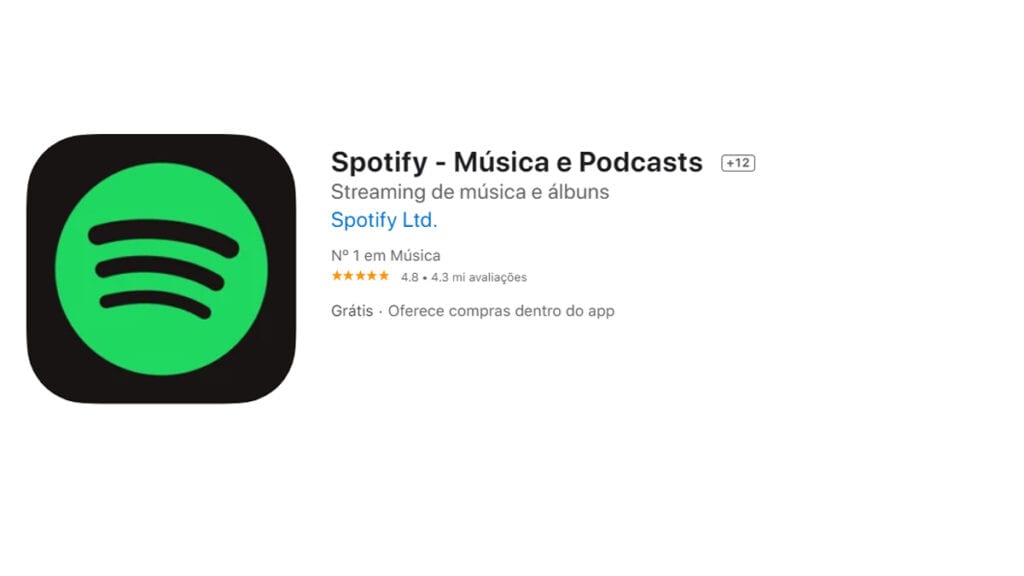 O spotify é o aplicativo famoso que permite escutar podcasts