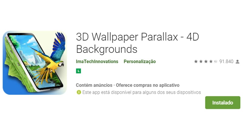 Papel de parede para celular 3D: baixe grátis com esses apps