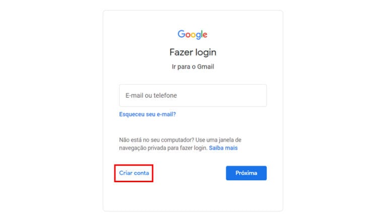 Criar Gmail Passo A Passo De Como Criar O Seu Tekimobile 9797