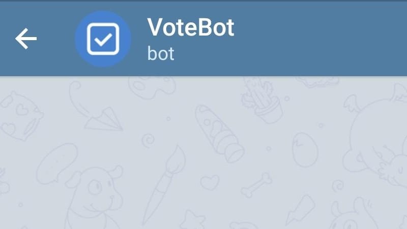 o votebot cria enquetes para tomada de decisoes
