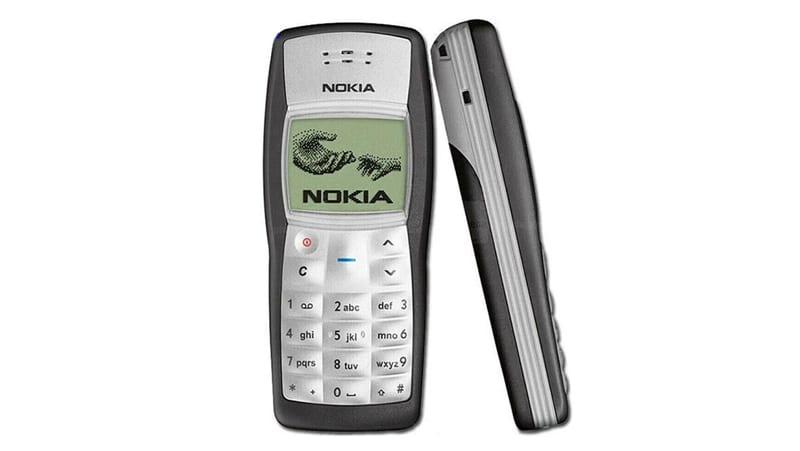 Nokia 1100  foi bem popular tambem