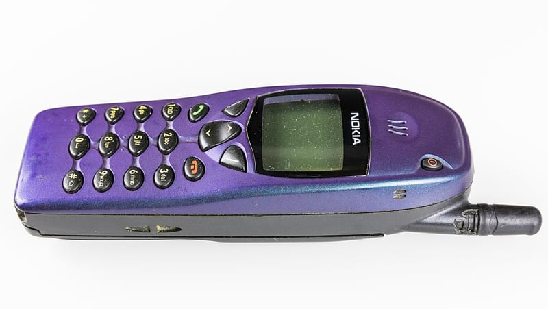 Nokia 6110 é o primeiro nokia antigo da nossa lista de sucessos