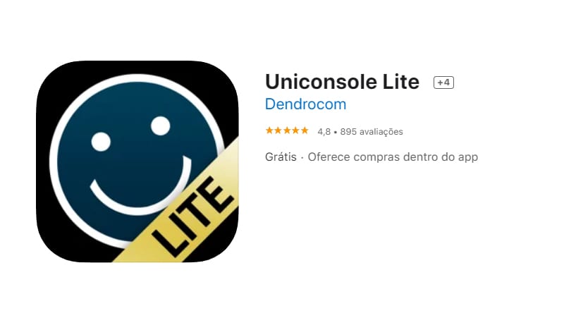 O Uniconsole Lite é ótimo para iOS