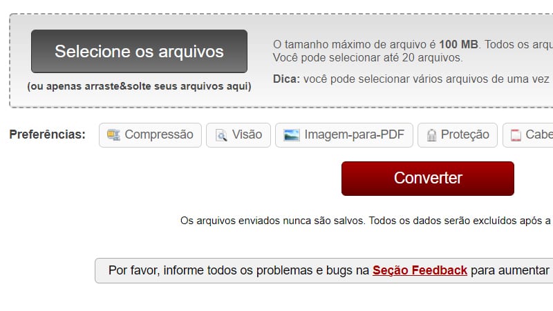 O online 2 pdf possui uma variedade de ferramentas