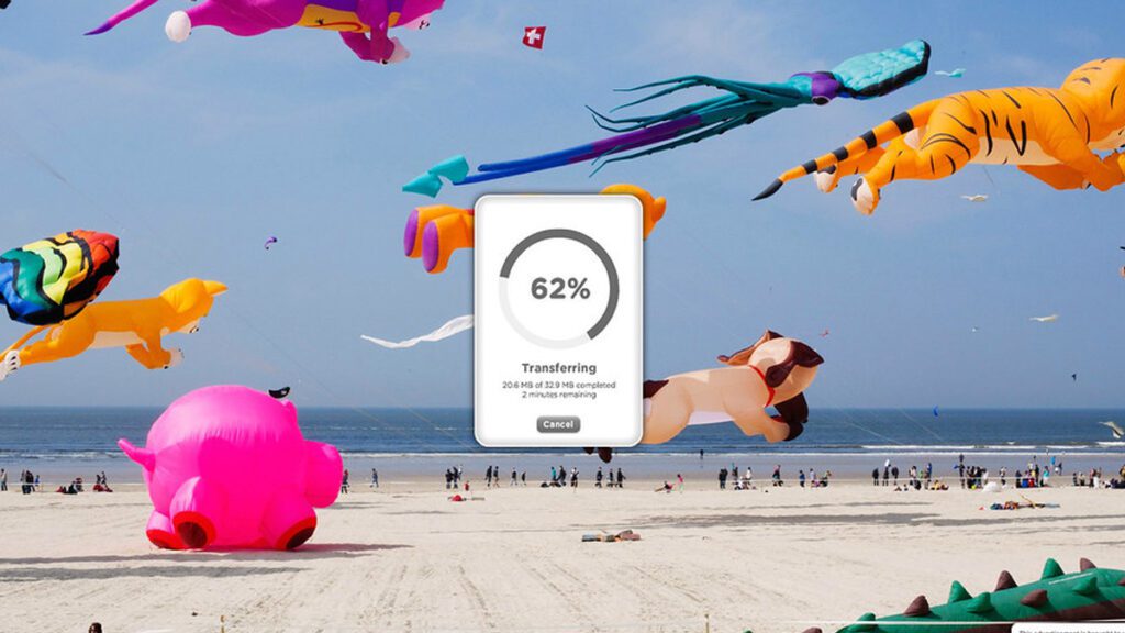 imagem destaque wetransfer