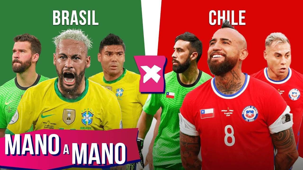onde e como assistir Brasil e Chile