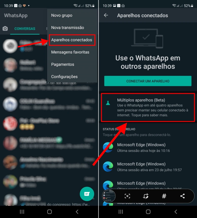 Como clonar o WhatsApp em outro celular ou PC 3