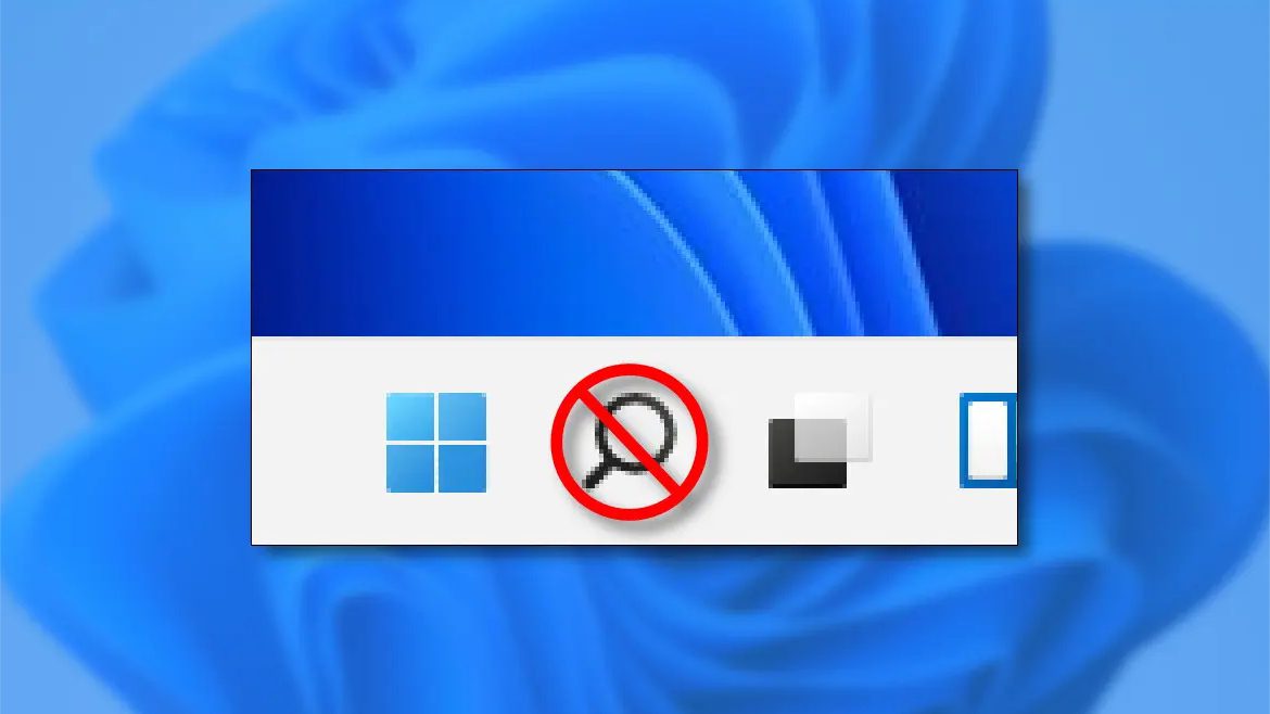 Como desativar o botão de pesquisa do Windows 11