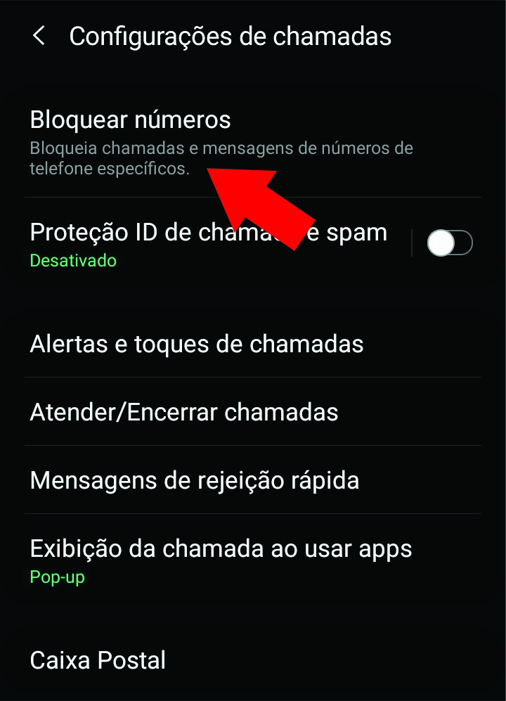 Como bloquear chamadas no Android 3