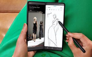 Caneta S Pen do Galaxy Fold 3 não funciona na linha Note 1
