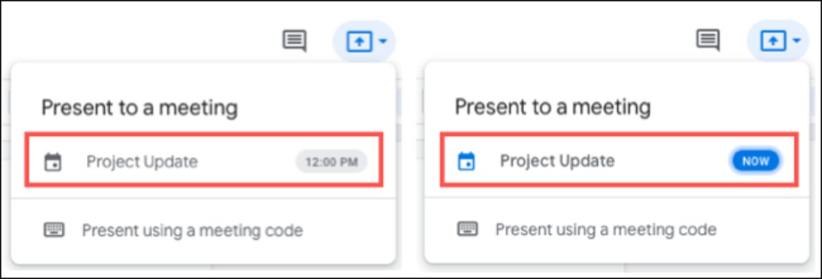 Imagem mostrando como aparece um evento agendado no Google Meet