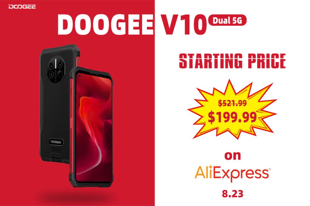 Doogee V10 terá desconto de 60% esse fim de semana, corra! 3