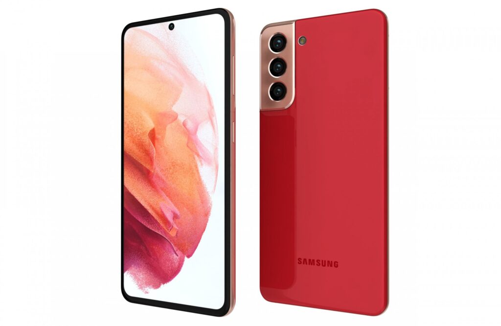 Samsung terá Galaxy S22 Ultra vermelho no lançamento 1