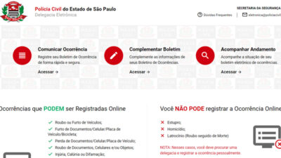 Boletim De Ocorrência Online: Veja Como Fazer Pela Internet