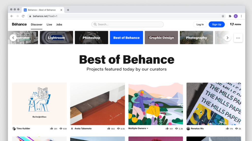 Behance Adobe: como criar um portfólio facilmente [celular e PC] 1