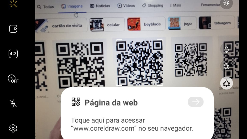 leia código qr com sua câmera