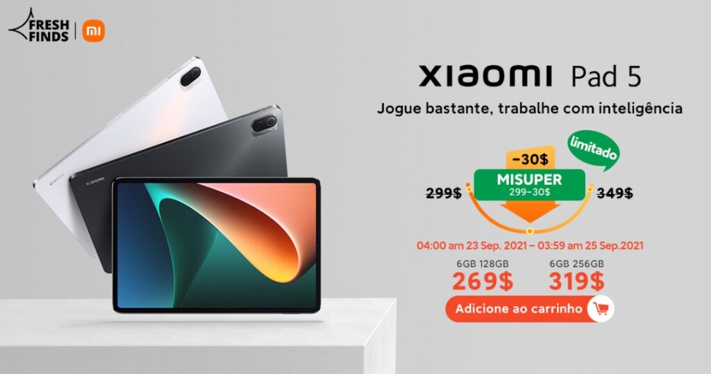 Xiaomi Pad 5 por R$ 1.490, saiba como comprar nesse preço 1