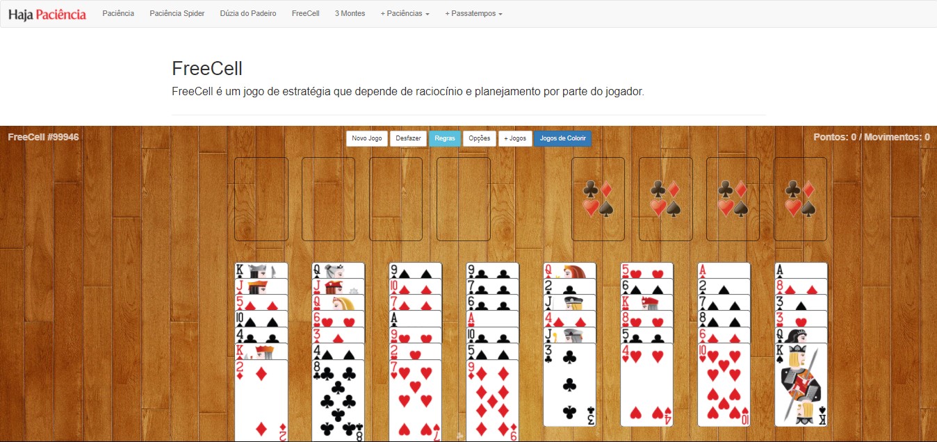 4 sites para jogar Freecell online [e aprenda a jogar]