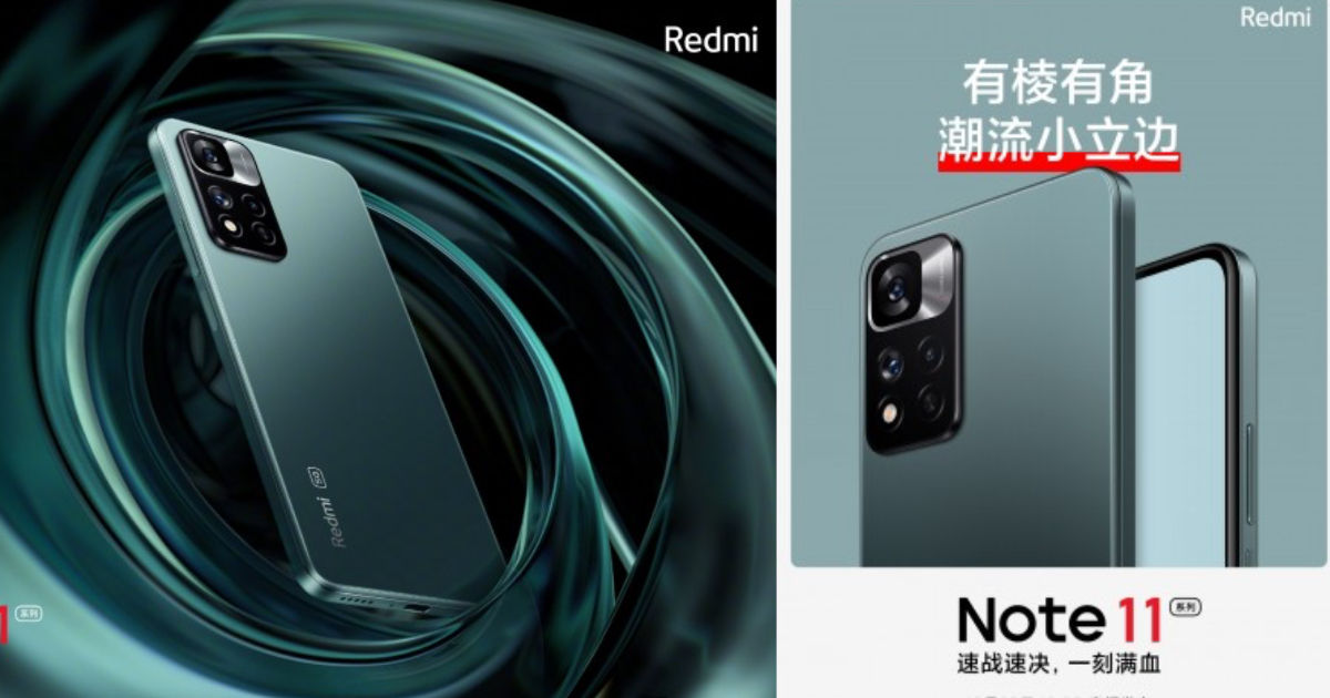 Redmi Note 11 surge antes do anúncio na cor verde 6