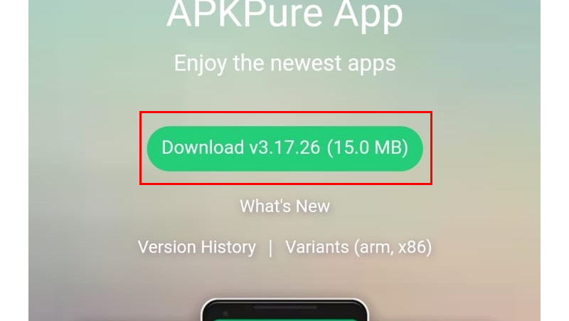 no site apk pure, faça o download