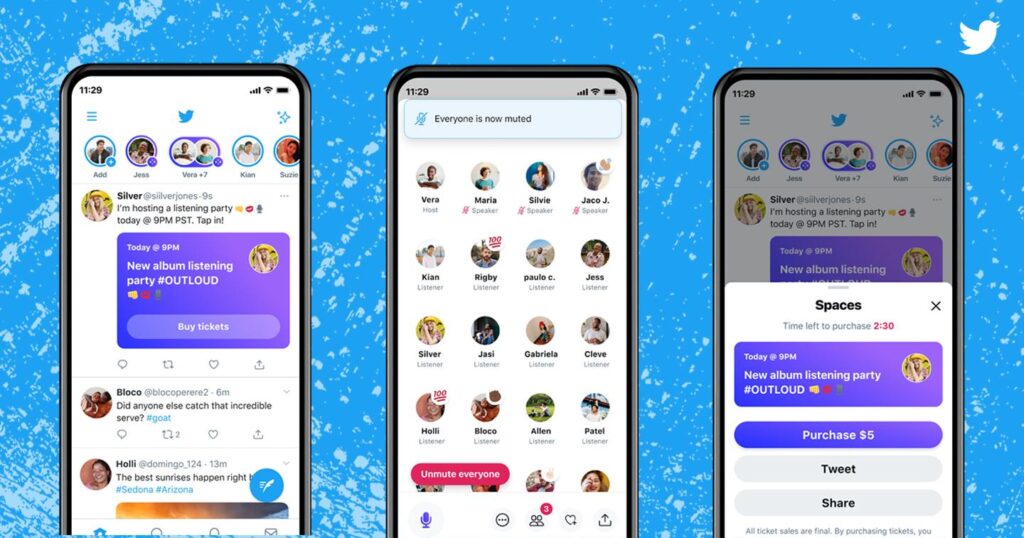 Twitter Spaces está liberado para todos usuários serem hosts 1