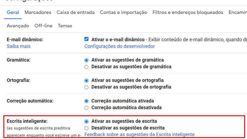 A Escrita inteligente do Gmail, pode ajudar a ganhar tempo