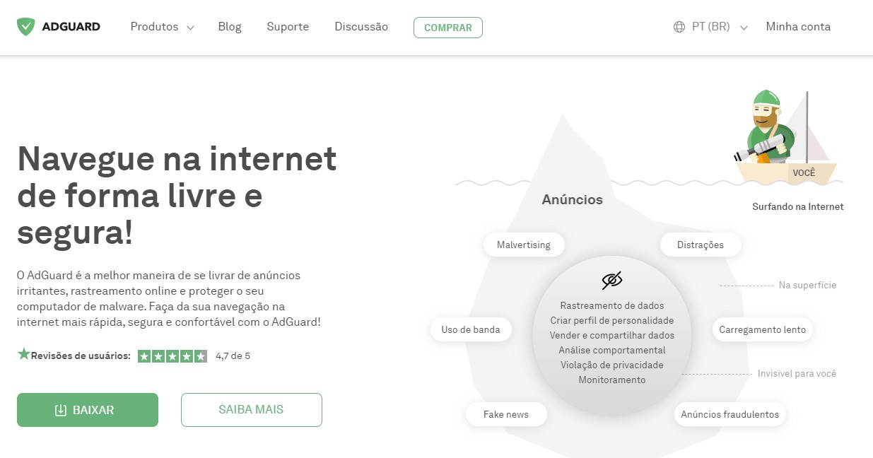 AdGuard pode ser uma excelente alternativa ao AdBlock