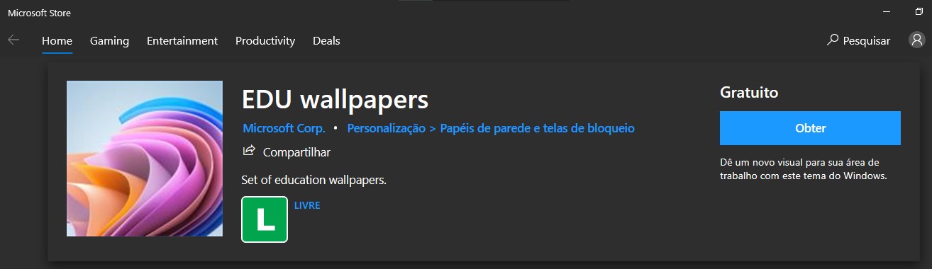 EDU Wallpappers Windows 11 SE