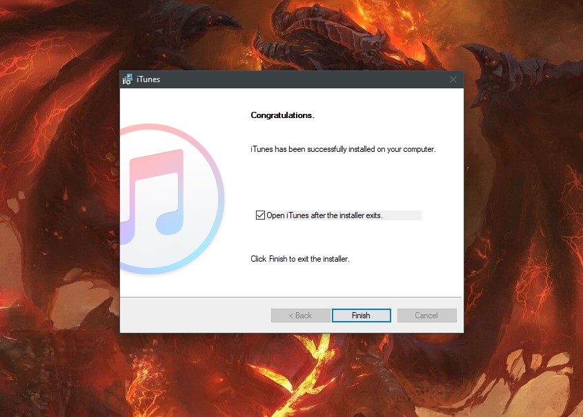 Finalize a instalação - iTunes como baixar e usar [PC e Mac]