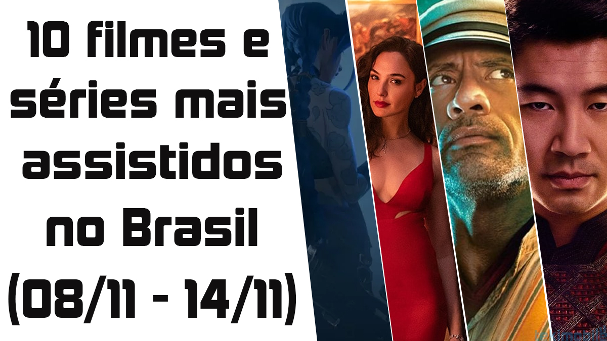 10 filmes e séries mais assistidos no Brasil (semana 08/11 – 14/11) 14