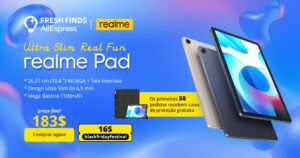 realme Pad por R$ 1.181,17 na Black Friday, compre aqui 6