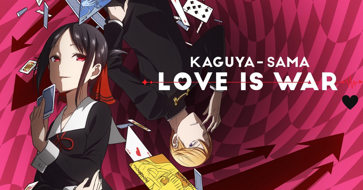 Kaguya-sama wa Kokurasetai - 10 melhores animes de romance
