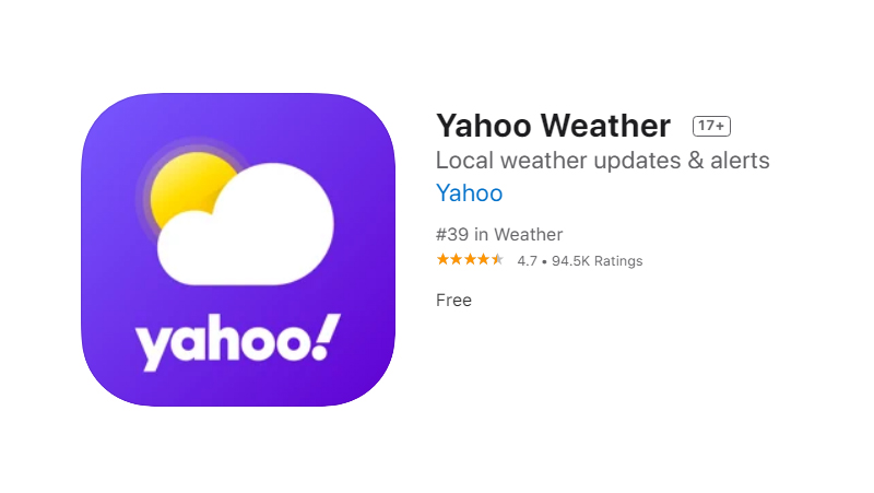 Veja a previsão do tempo para hoje no Yahoo Weather