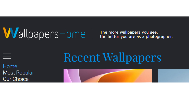 Wallpapers home possui muitas categorias