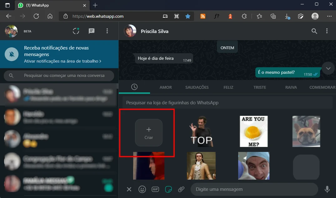 Como criar figurinhas do WhatsApp sem nenhum app 6