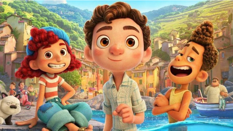 Com sua linda animação, Luca foi um dos melhores filmes da pixar de 2021
