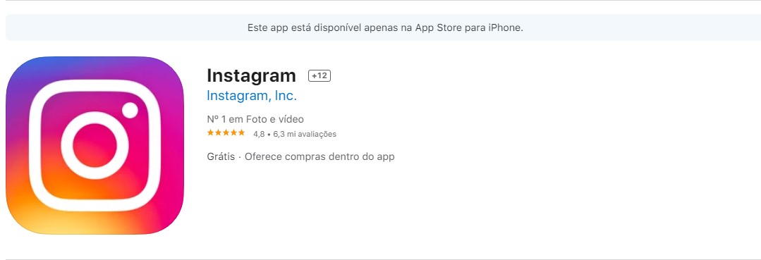 Como atualizar o Instagram iOS