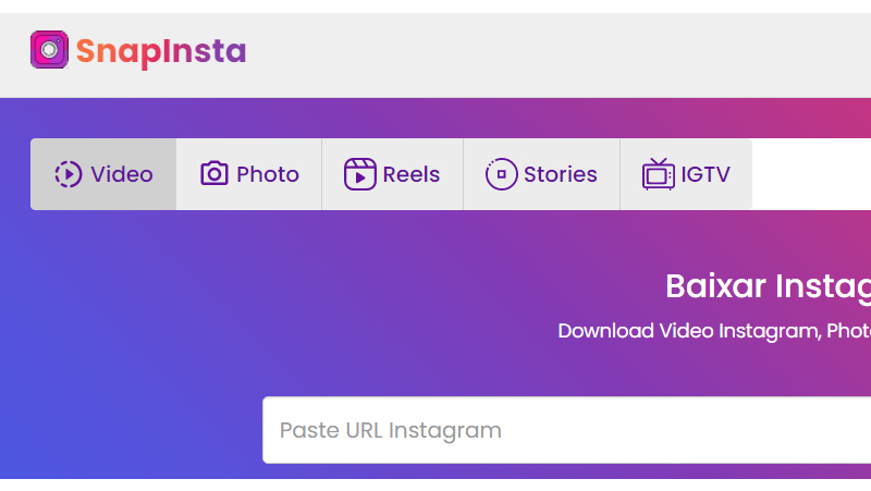 Faça download do que você quiser do Instagram