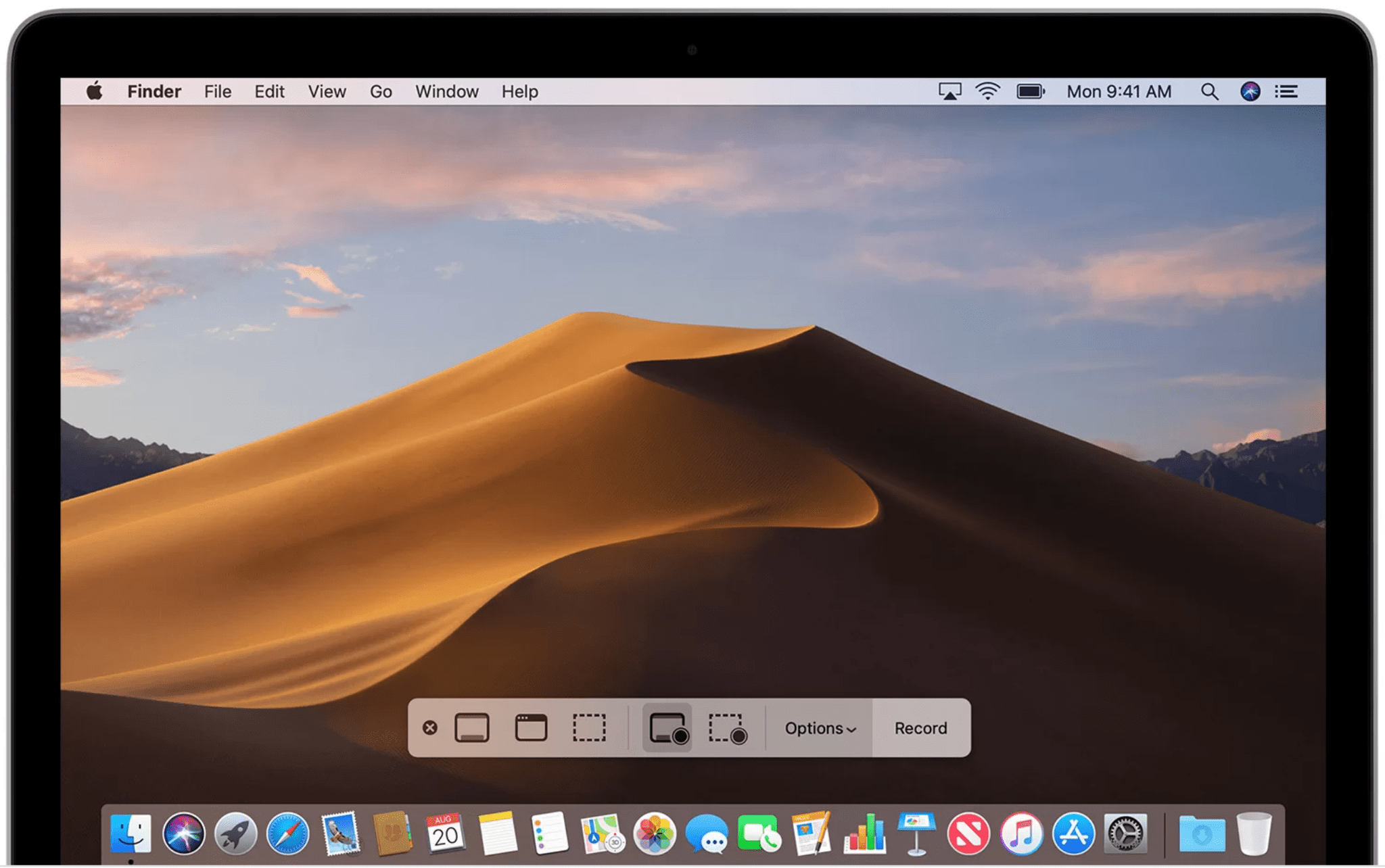 Ferramenta de gravar a tela do PC no macOS
